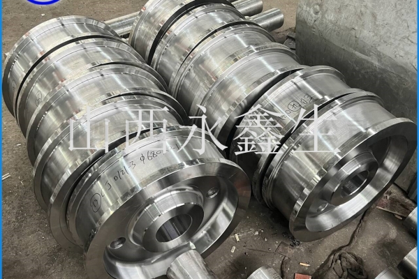 锻造水轮发电机2000KW飞轮锻件
